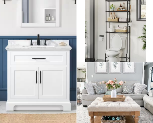“home goods” cover photo collage