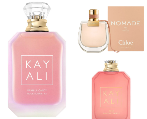 Fragrance cover photo collage