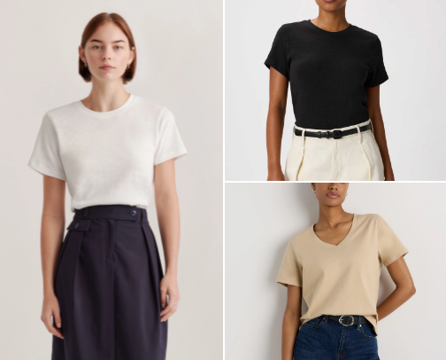 Natural Fiber Capsule Wardrobe cover photo collage
