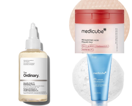 My favorite beauty recs cover photo collage
