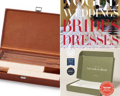 Engagement Gift Guide cover photo collage