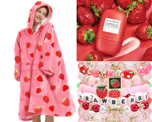 Strawberry Girlie cover photo collage