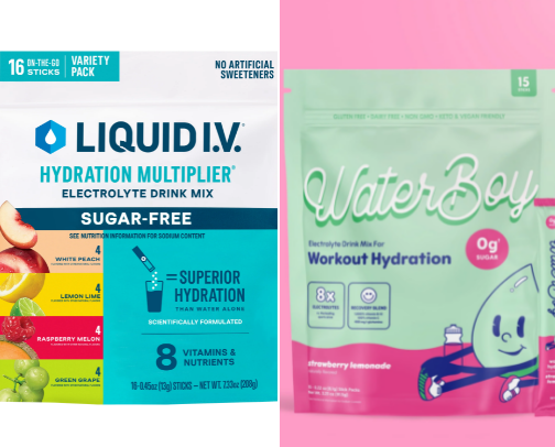 Electrolytes/Supplements cover photo collage