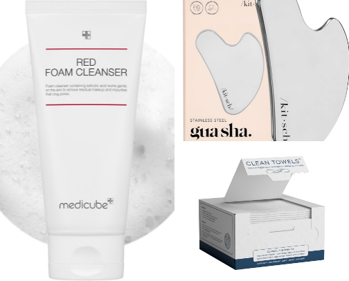 skin care:) cover photo collage