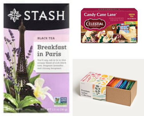 Favorite All-Time Teas for Everyday and for Holidays cover photo collage