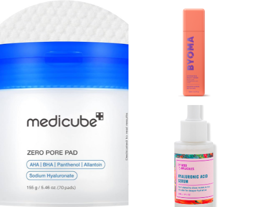 Skincare recs cover photo collage