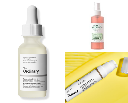 Skin care essentials cover photo collage