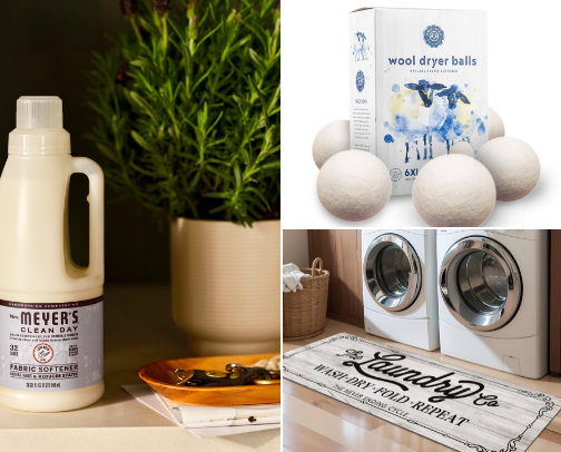 My Fresh Home Laundry List cover photo collage