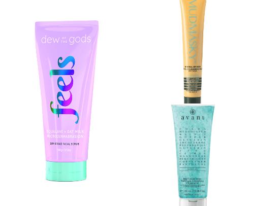 Skin care cover photo collage