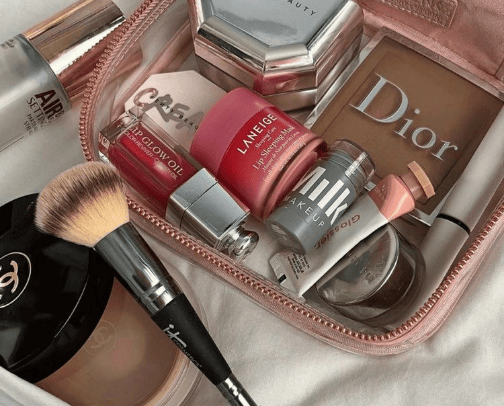 IT girl makeup cover photo collage