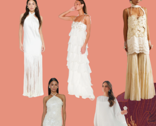 Bridal Era: Chic Outfits for Bachelorette, Rehearsal, & Beyond cover photo collage