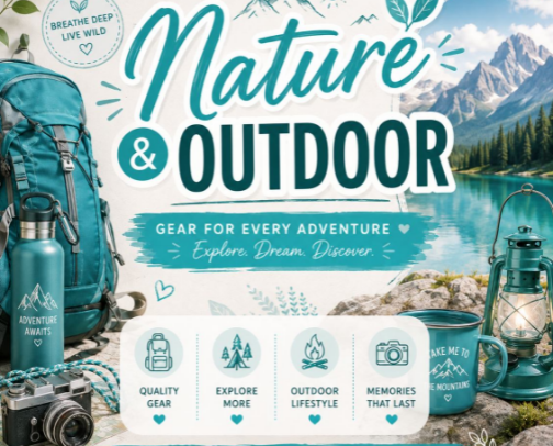 🌿 Nature & Outdoor cover photo collage
