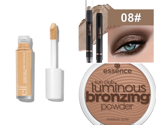 High-End Vibe, Drugstore Prices💄 cover photo collage