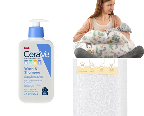 Mom and Baby Products cover photo collage