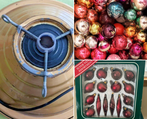 Vintage Holiday Decor cover photo collage