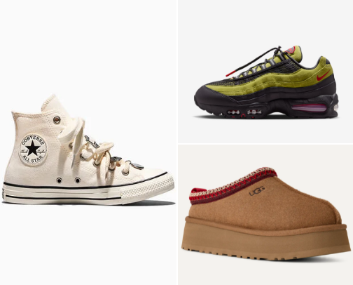 Fashion footwear for Fall 2k26 cover photo collage