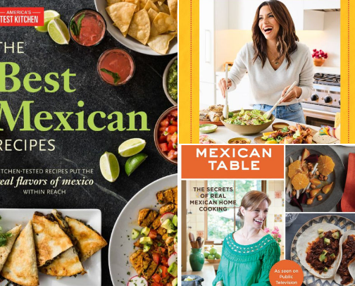 The Best Mexican Cookbook Recipe's cover photo collage