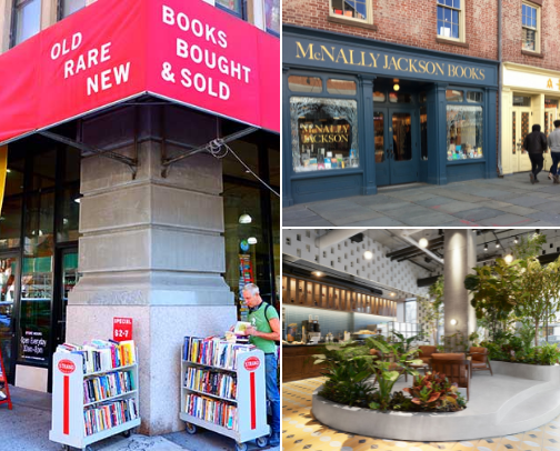 🗽 NYC Cultural Spots, Vintage Shops & Aesthetic Bookstores cover photo collage