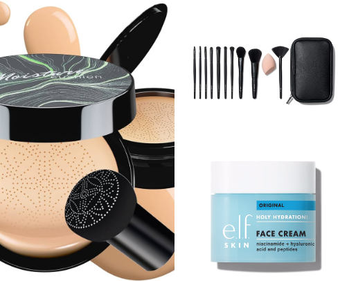Make up product cover photo collage