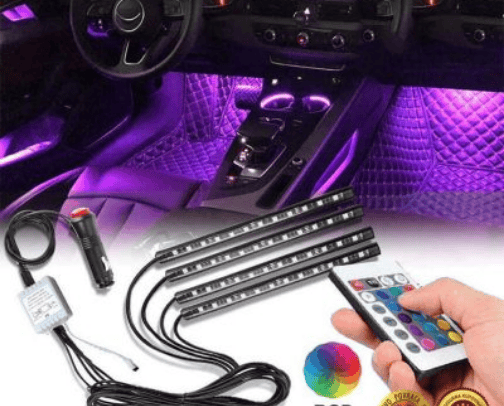 Car accessories cover photo collage