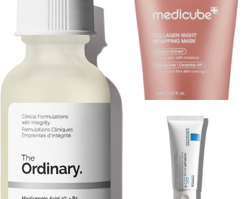 My skin’s favorite treats; Bounce into my skin routine 💖 cover photo collage