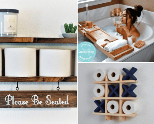 Simple Bathroom Upgrades That Make a Big Difference cover photo collage