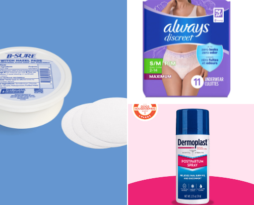 Affordable postpartum essentials I used cover photo collage
