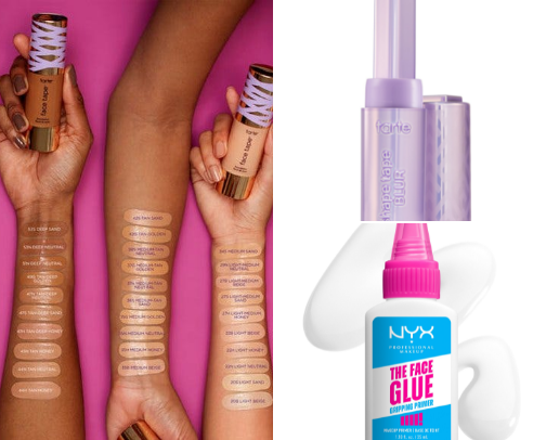 What’s in my makeup bag cover photo collage