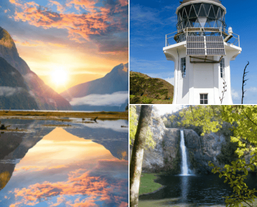 Must see places to explore in NZ! cover photo collage