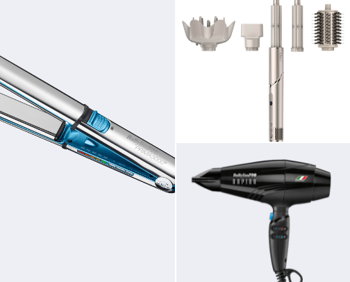 Salon Suite items cover photo collage