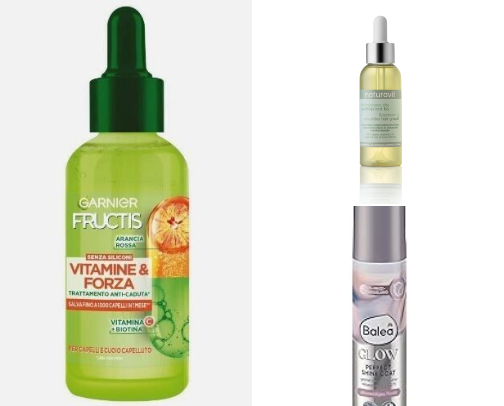 Hair products cover photo collage