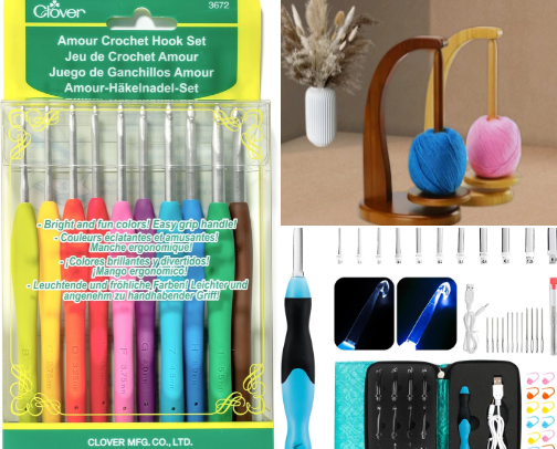 My Crochet Toolkit cover photo collage