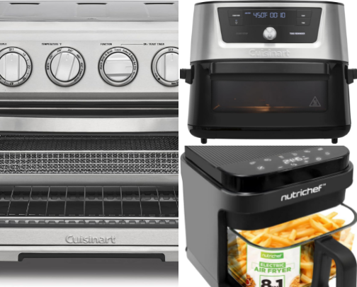 Cuisinart Air Fryer Toaster cover photo collage