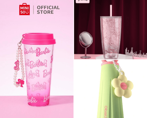 adorable and aesthetic water bottle 🧸ྀི cover photo collage