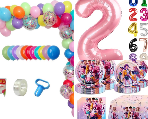 Kids Birthday Party Supplies Essentials: Top Amazon Picks for Central Florida Families cover photo collage