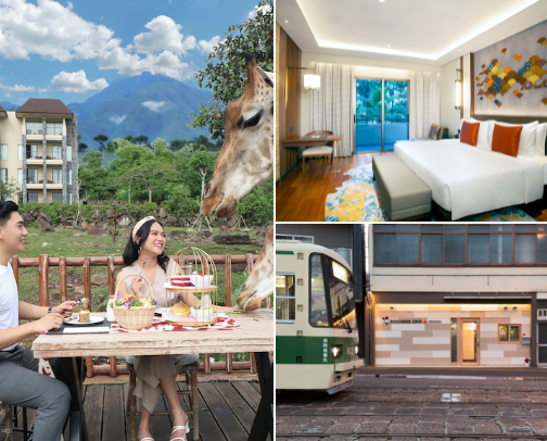 places to stay cover photo collage