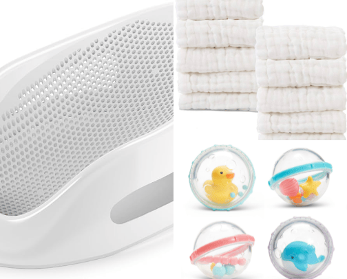 Must-haves for first-time mom and baby! cover photo collage