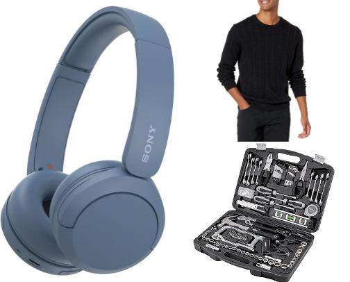 Top Trending Amazon Gifts for Him Under $50 cover photo collage