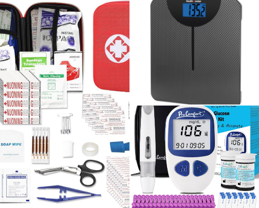Feminine care and other essentials. cover photo collage
