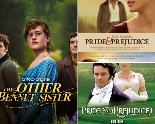 Jane Austen Fan Watchlist cover photo collage
