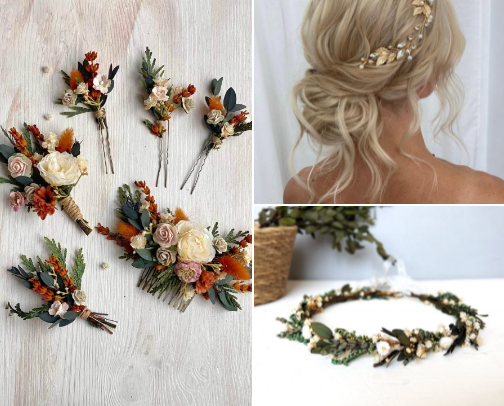 Hair Accessories cover photo collage