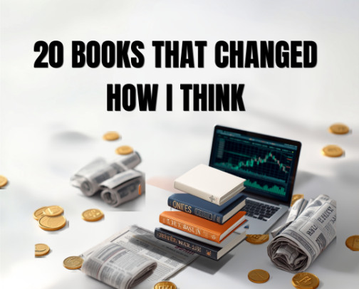 20 Books That Changed How I Think cover photo collage