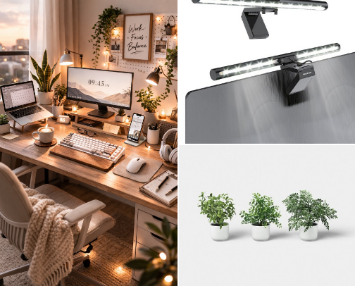 Best Minimalist Desk Accessories in 2026 I Actually Use Every Day cover photo collage