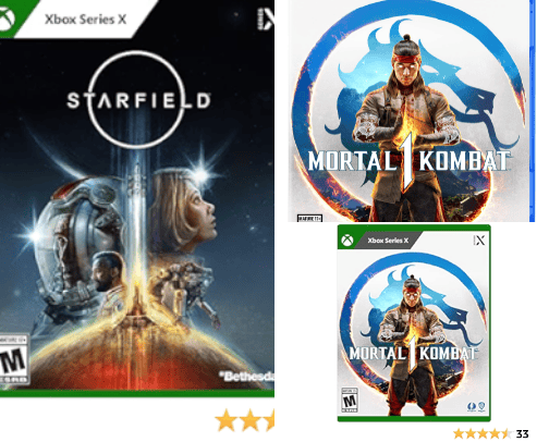 Games cover photo collage