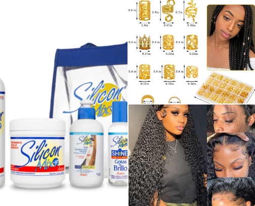 The best Wig Collections & Braids🌟 cover photo collage