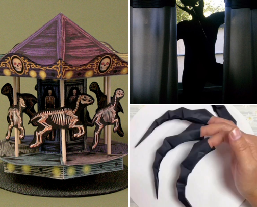 Scarily Good Paper Halloween DIYs cover photo collage