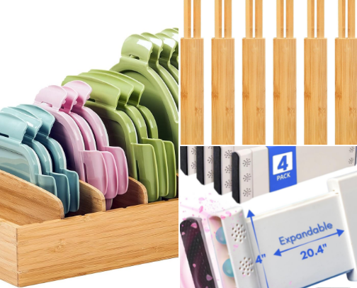 Kitchen & Laundry Room Organization cover photo collage