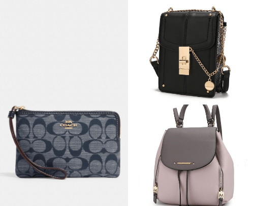Handbags cover photo collage