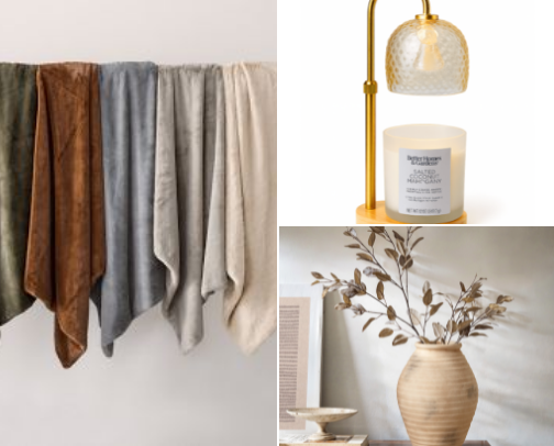 Cozy Fall Finds for Home cover photo collage