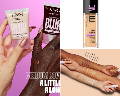 Soft Glam Makeup Essentials cover photo collage